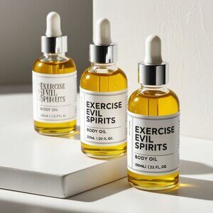 Halloween - Exercise Evil Spirits Body Oil: Purify and Protect
